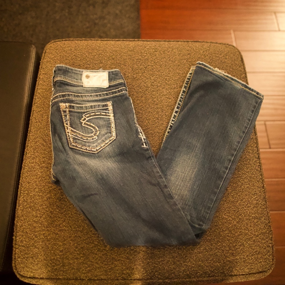 Silver Suki Boot Cut Jeans - 29W 32L